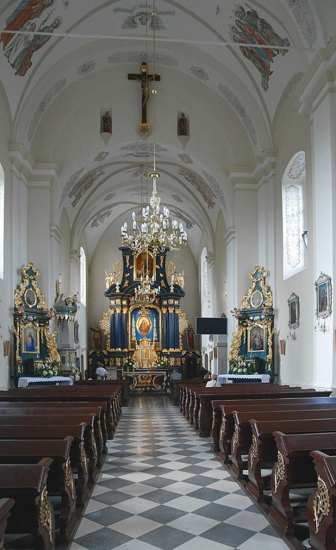 Wnętrze kościoła