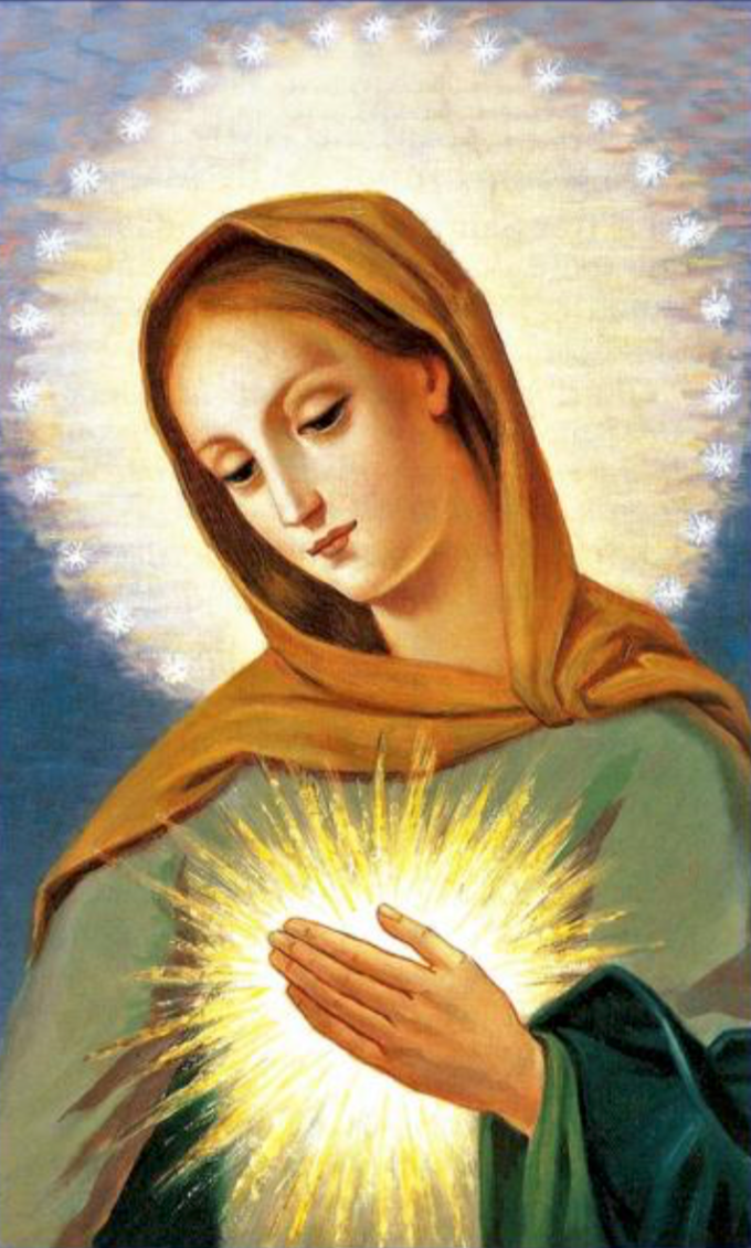 Płomień Miłości Niepokalanego Serca Maryi